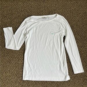 Vineyard Vines White Long Sleeve Tee